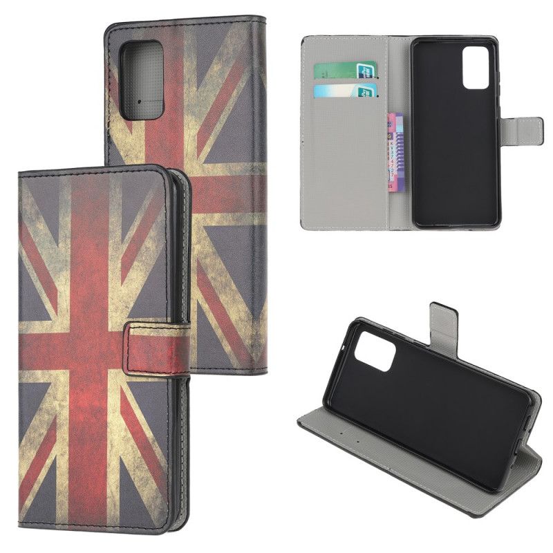 Folio Deksel for Samsung Galaxy Note 20 Englands Flagg