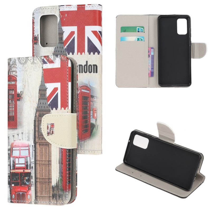 Folio Deksel for Samsung Galaxy Note 20 Livet I London