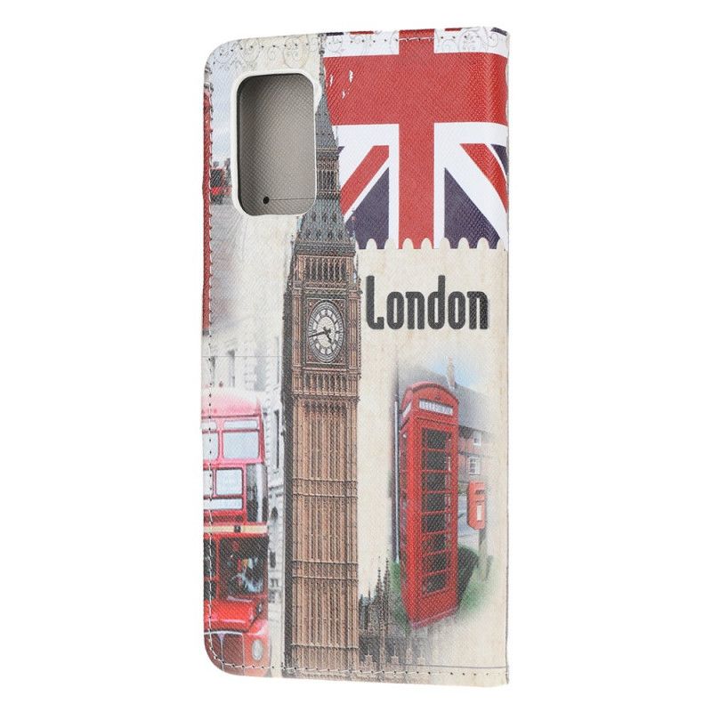 Folio Deksel for Samsung Galaxy Note 20 Livet I London