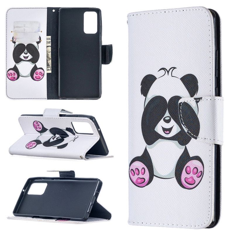 Folio Deksel for Samsung Galaxy Note 20 Morsom Panda