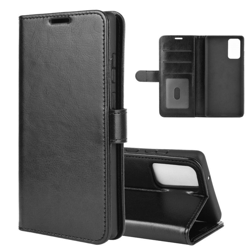 Folio Deksel for Samsung Galaxy Note 20 Svart Finess Imitert Skinn