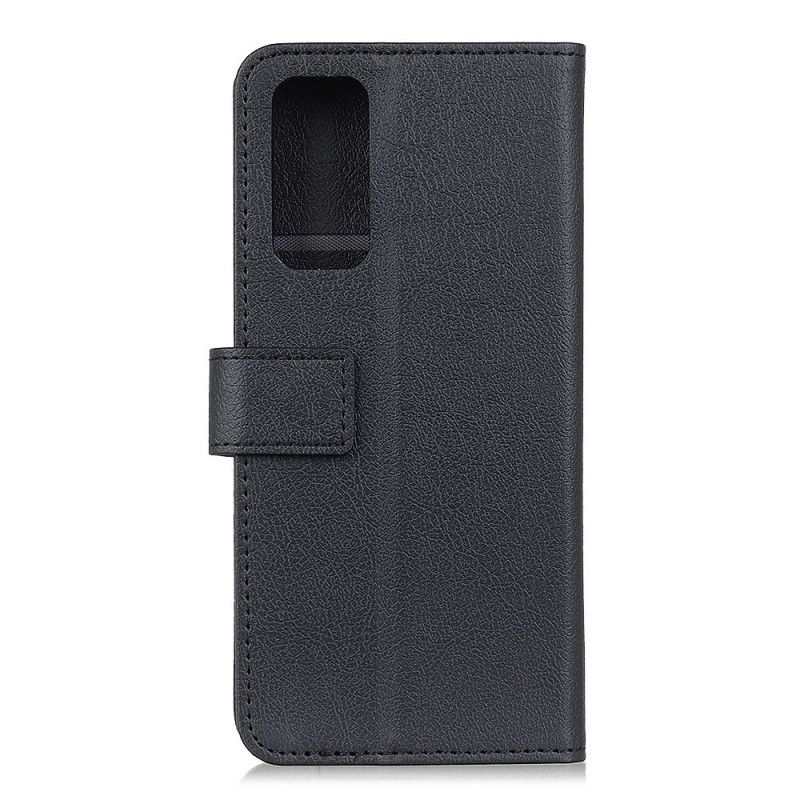 Folio Deksel for Samsung Galaxy Note 20 Svart Klassisk Chic