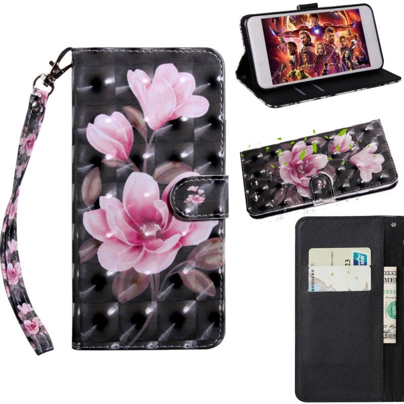 Folio Deksel Samsung Galaxy Note 20 Blomster Blomstrer Anti-fall