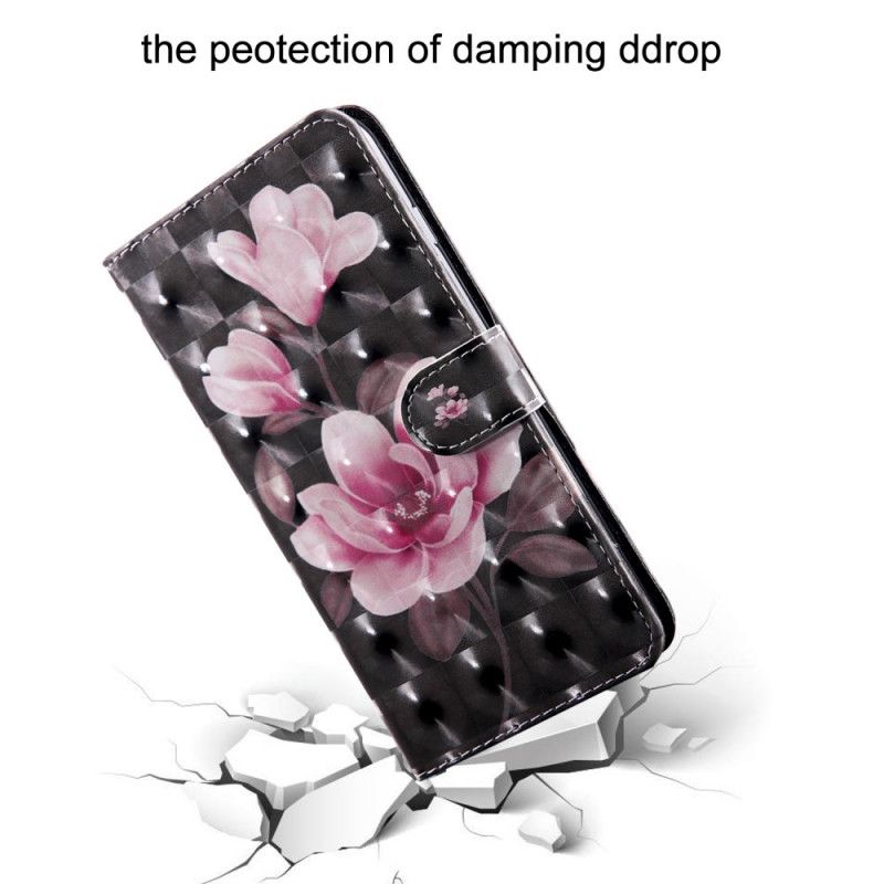 Folio Deksel Samsung Galaxy Note 20 Blomster Blomstrer Anti-fall