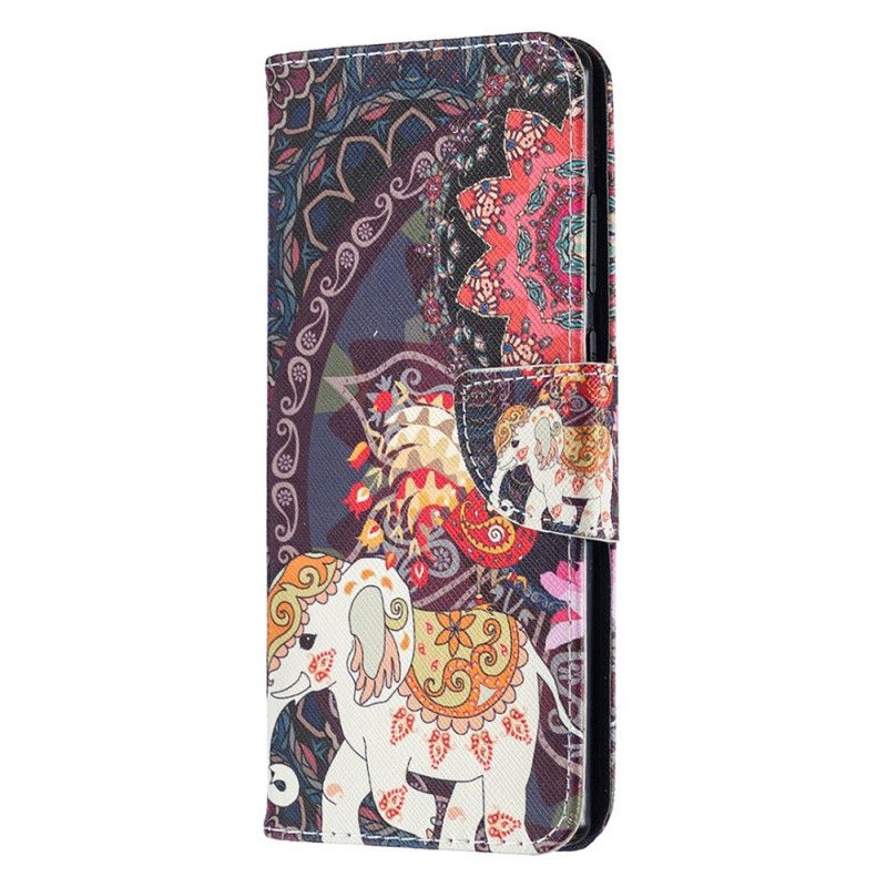 Folio Deksel Samsung Galaxy Note 20 Indisk Elefant