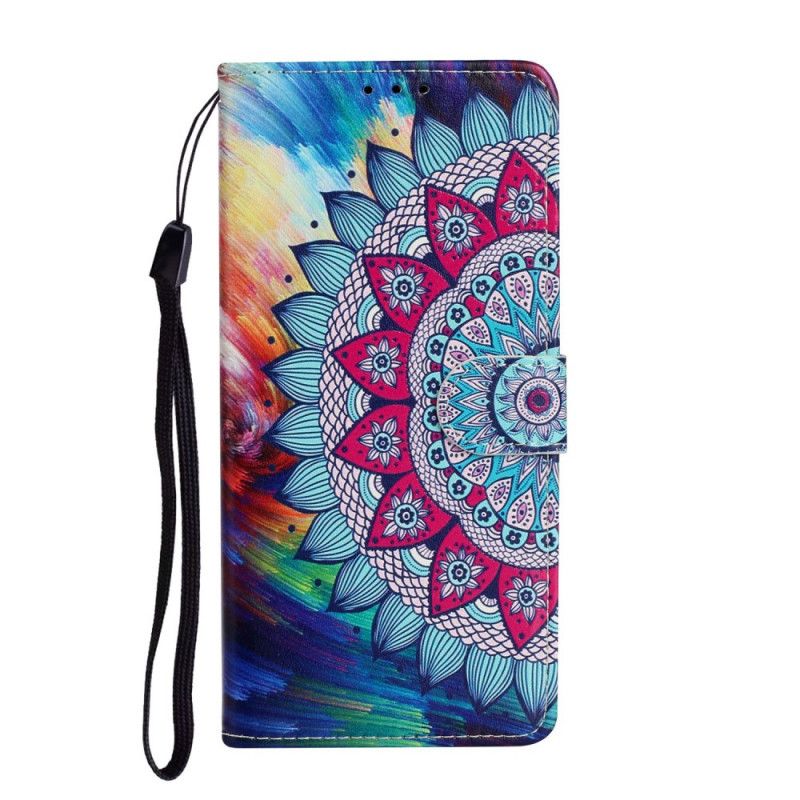 Folio Deksel Samsung Galaxy Note 20 Konge Mandala Anti-fall