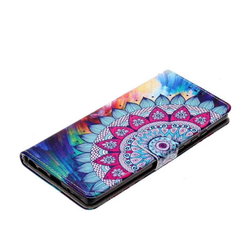 Folio Deksel Samsung Galaxy Note 20 Konge Mandala Anti-fall