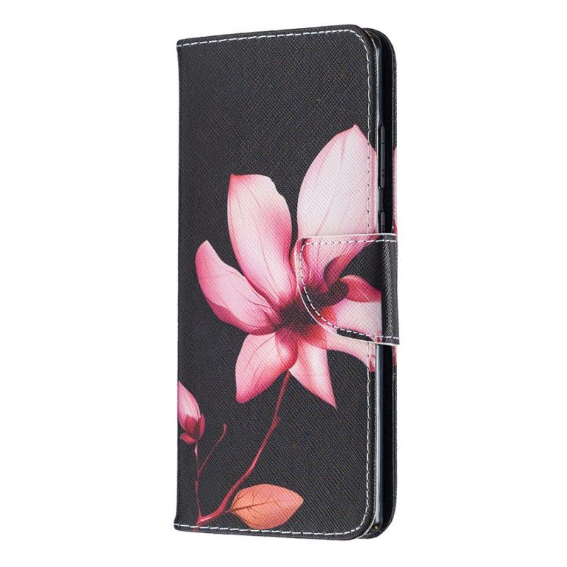 Folio Deksel Samsung Galaxy Note 20 Rosa Blomst