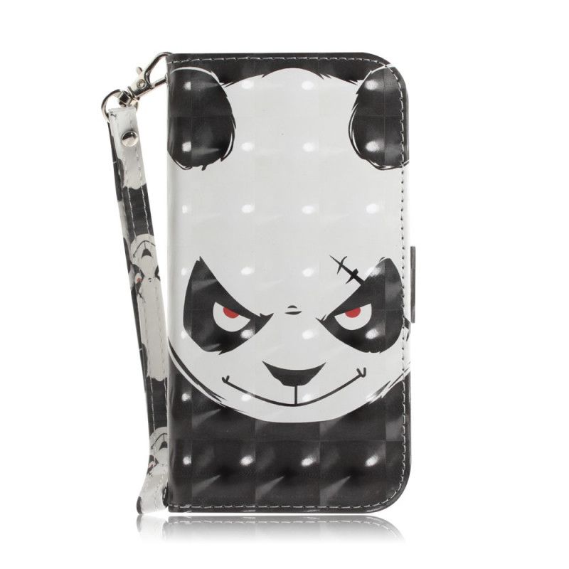 Folio Deksel Samsung Galaxy Note 20 Sint Panda Med Tanga