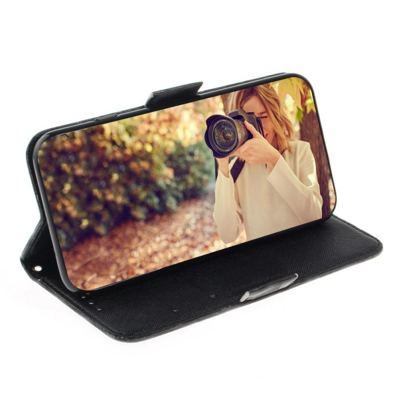 Folio Deksel Samsung Galaxy Note 20 Sint Panda Med Tanga