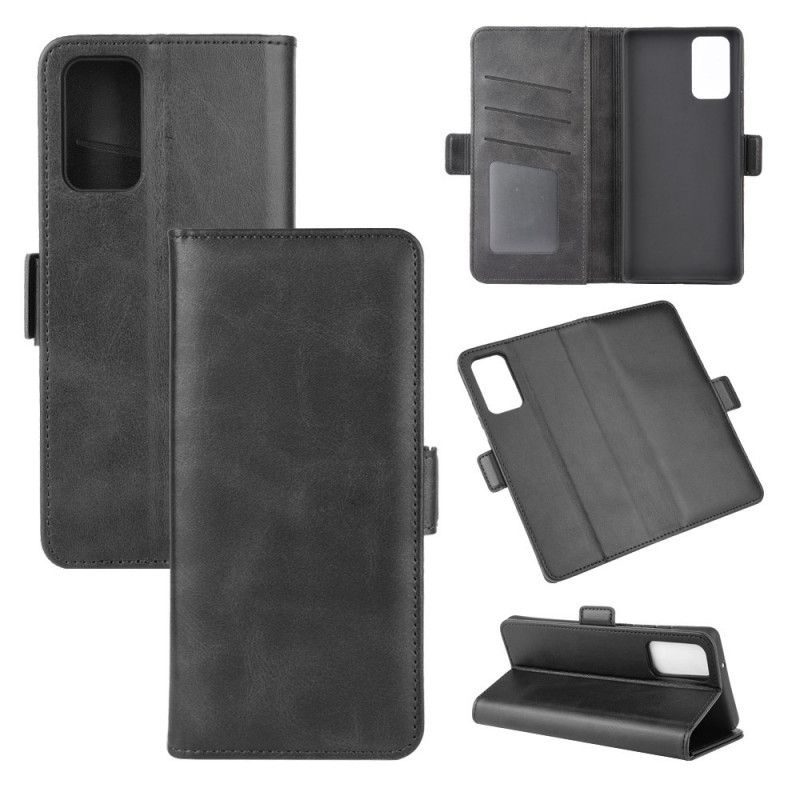 Folio Deksel Samsung Galaxy Note 20 Svart Magnetisk Lukking