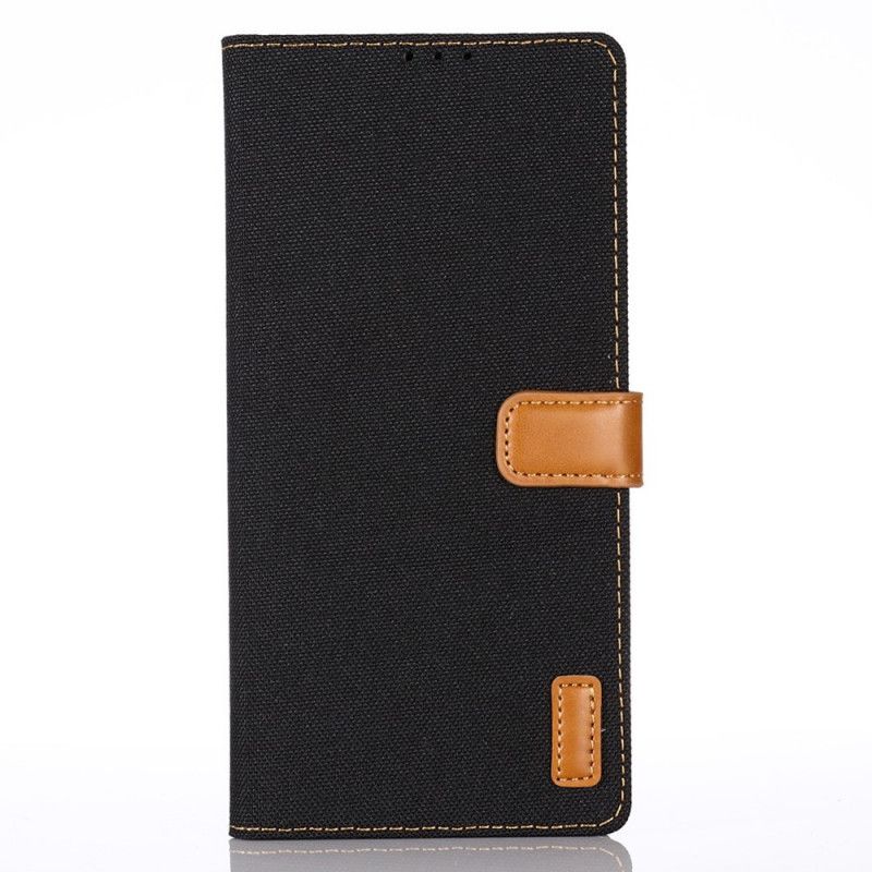 Folio Deksel Samsung Galaxy Note 20 Svart Oxford