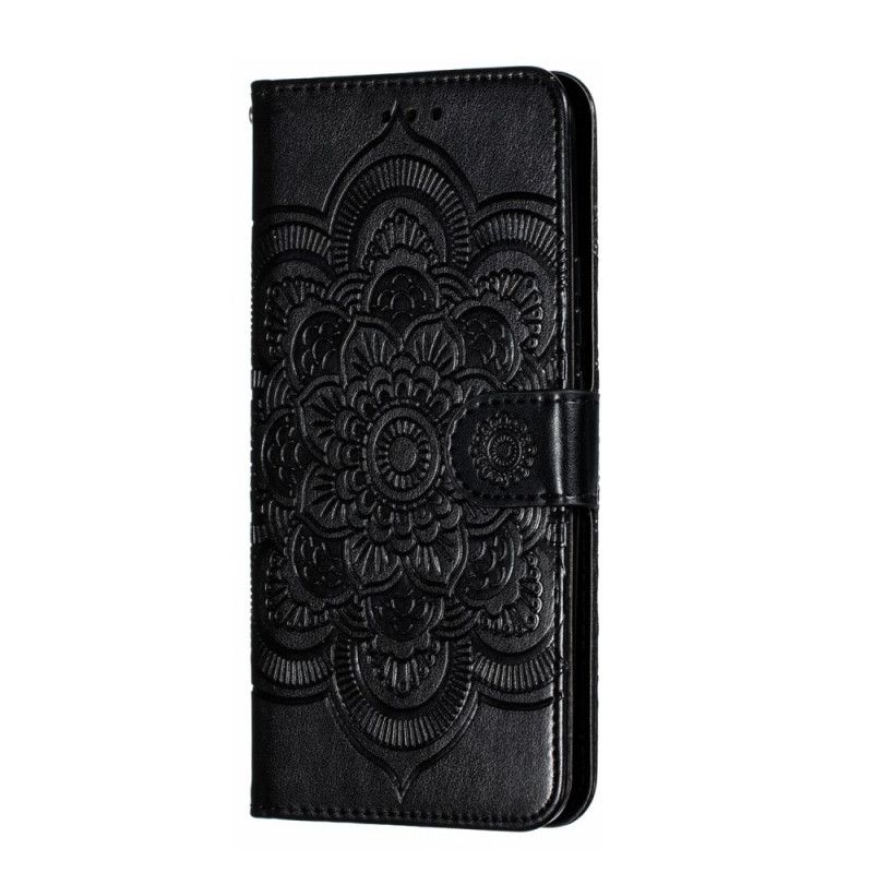 Folio Deksel for Huawei P Smart Z Svart Hel Mandala Med Tanga