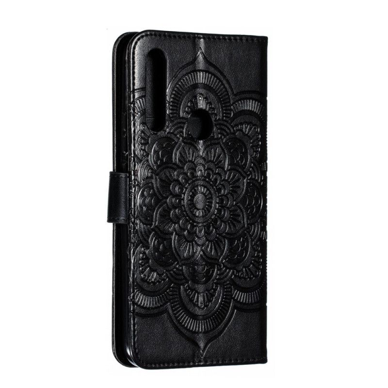 Folio Deksel for Huawei P Smart Z Svart Hel Mandala Med Tanga