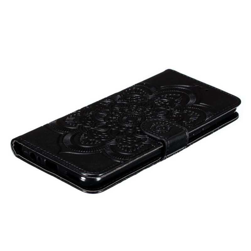 Folio Deksel for Huawei P Smart Z Svart Hel Mandala Med Tanga