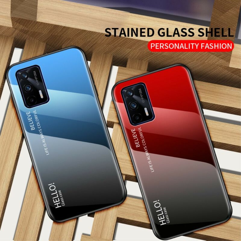 Deksel Realme Gt 5g Mobildeksel Herdet Glass Hei