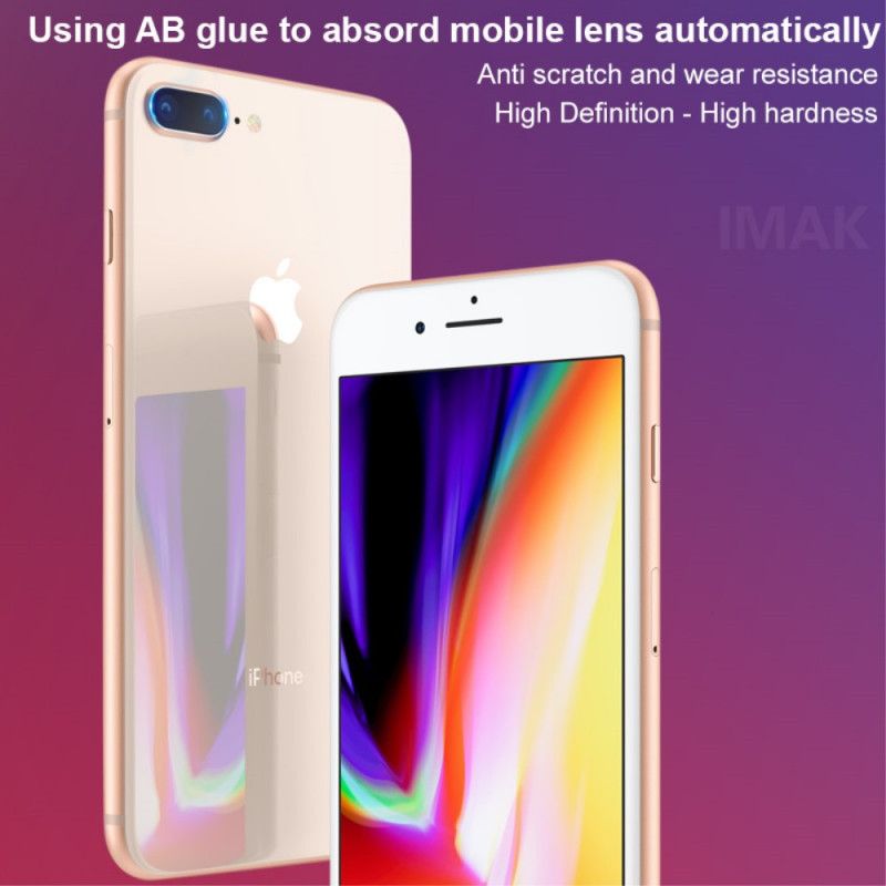 Herdet Glassbeskyttelse For Iphone 8 Pluss / 7 Pluss Imak-Objektiv