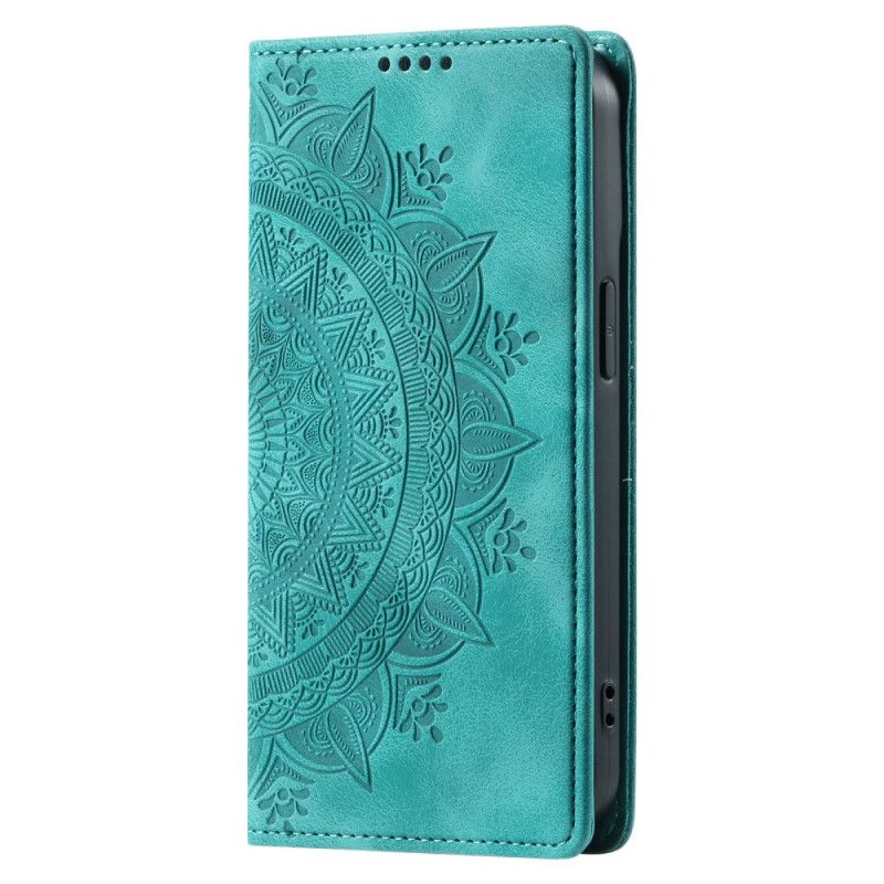 Folio Deksel Google Pixel 8a Mandala Semsket Skinneffekt