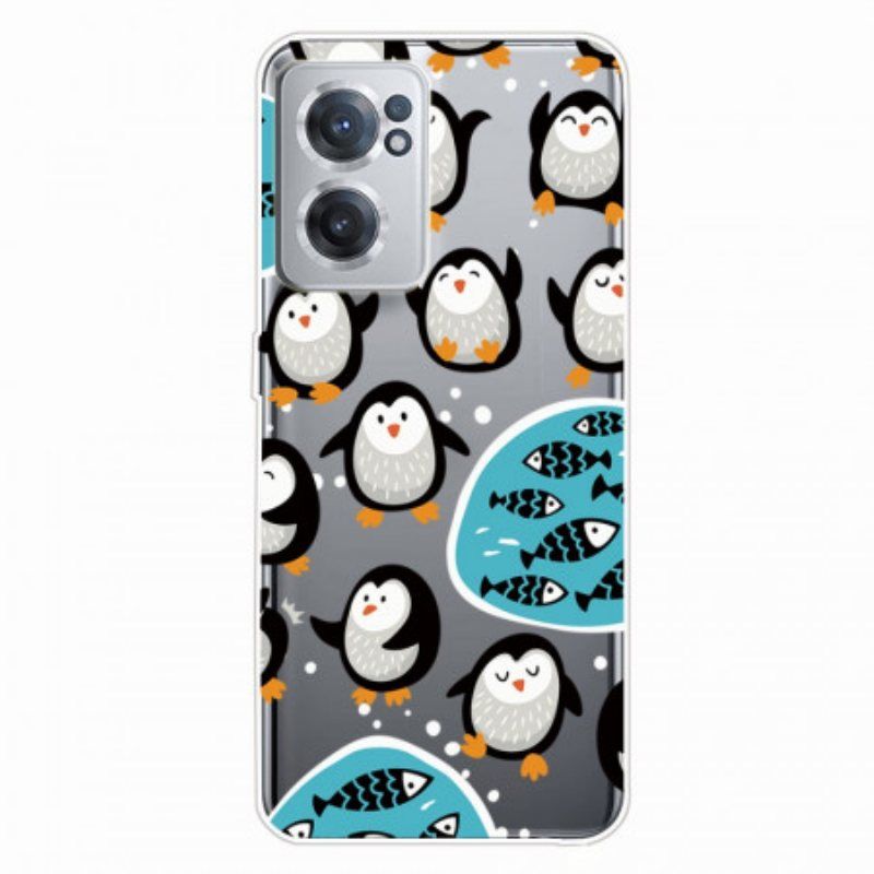 Deksel Til OnePlus Nord CE 2 5G Gale Pingviner