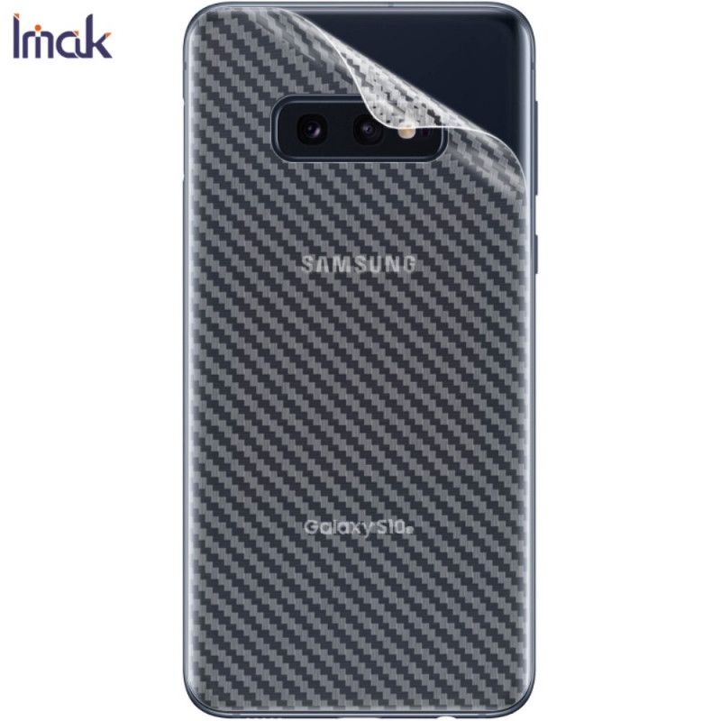 Bakre Beskyttelsesfilm Samsung Galaxy S10e Karbon Imak Stil