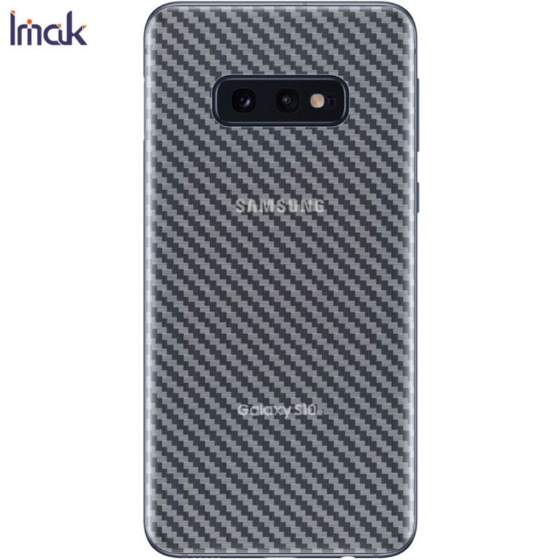 Bakre Beskyttelsesfilm Samsung Galaxy S10e Karbon Imak Stil