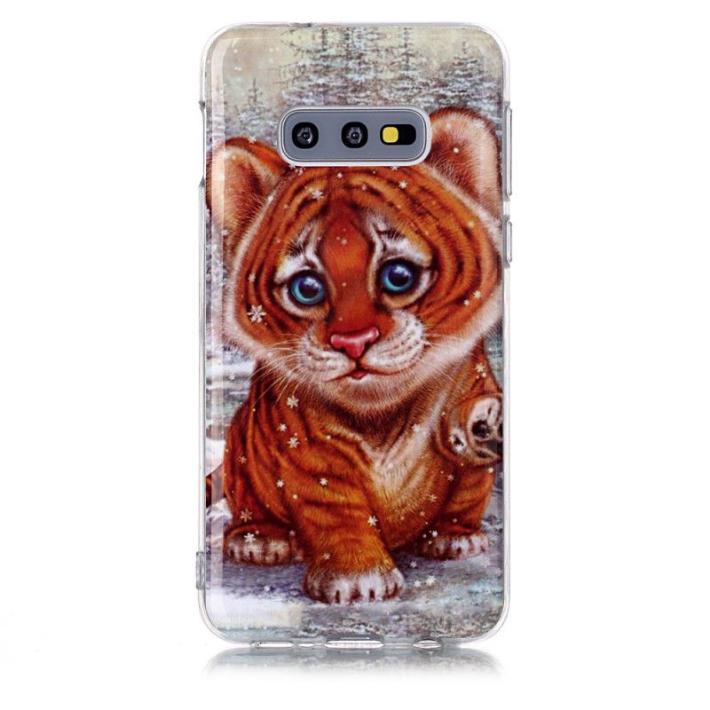 Deksel Samsung Galaxy S10e Baby Tiger