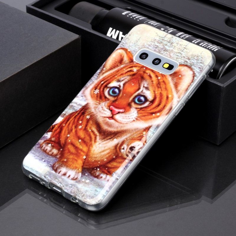 Deksel Samsung Galaxy S10e Baby Tiger