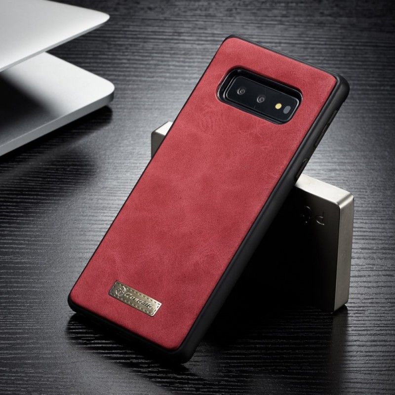 Folio Deksel Samsung Galaxy S10e Svart Avtakbar Caseme Anti-fall