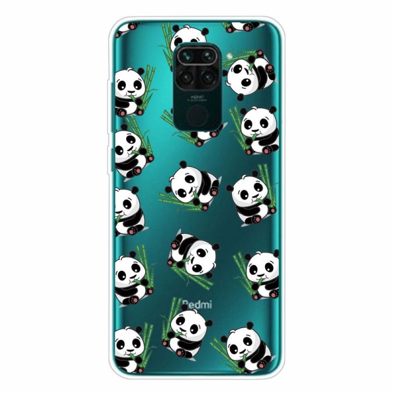 Deksel Xiaomi Redmi Note 9 Små Pandaer Anti-fall