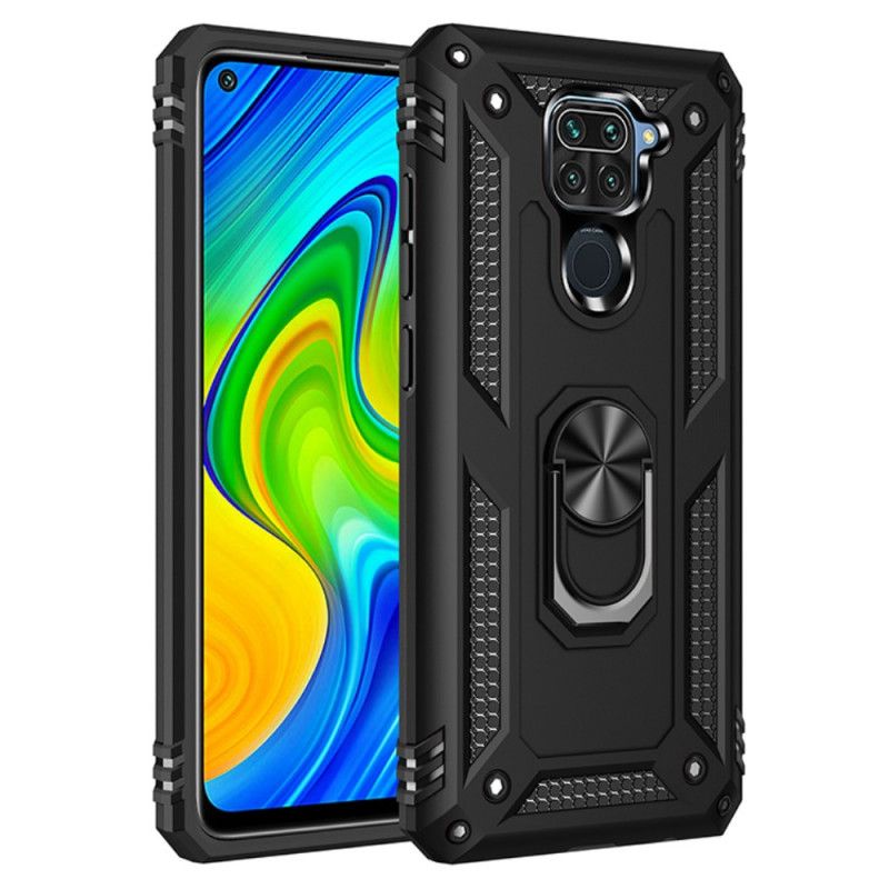 Deksel Xiaomi Redmi Note 9 Svart Premium Ring Anti-fall