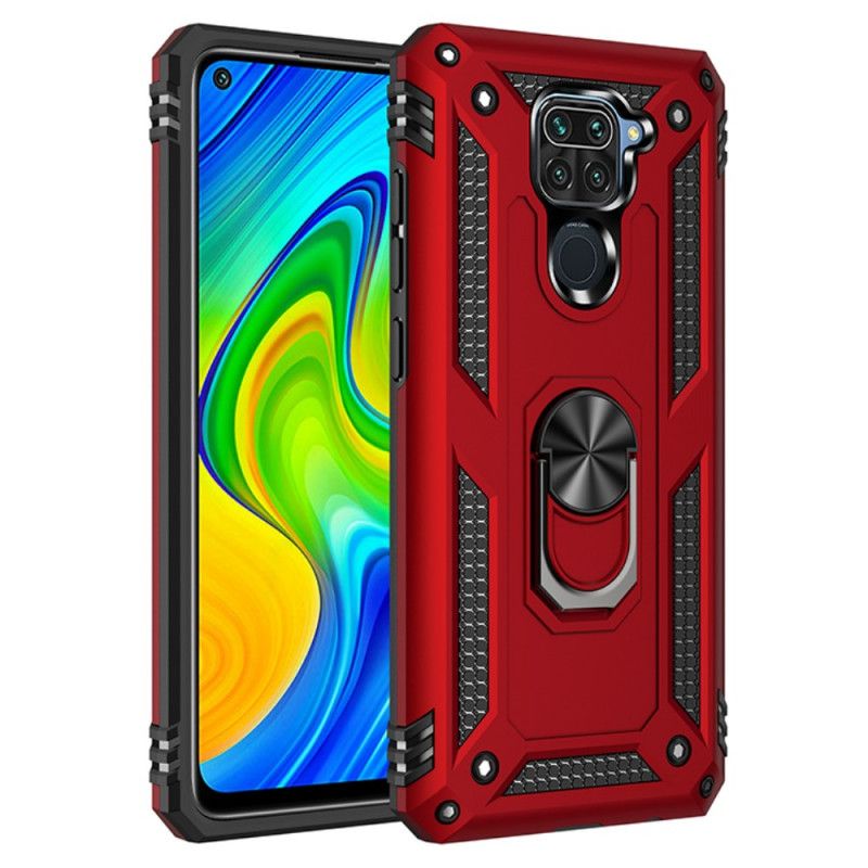 Deksel Xiaomi Redmi Note 9 Svart Premium Ring Anti-fall