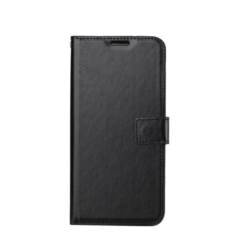 Folio Deksel for Xiaomi Redmi Note 9 Svart Ekstrem Slank Skinneffekt