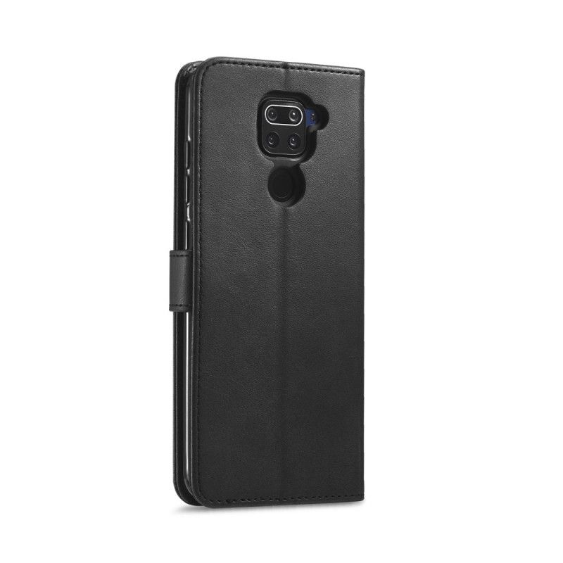 Folio Deksel for Xiaomi Redmi Note 9 Svart Lc.Imeeke Skinneffekt