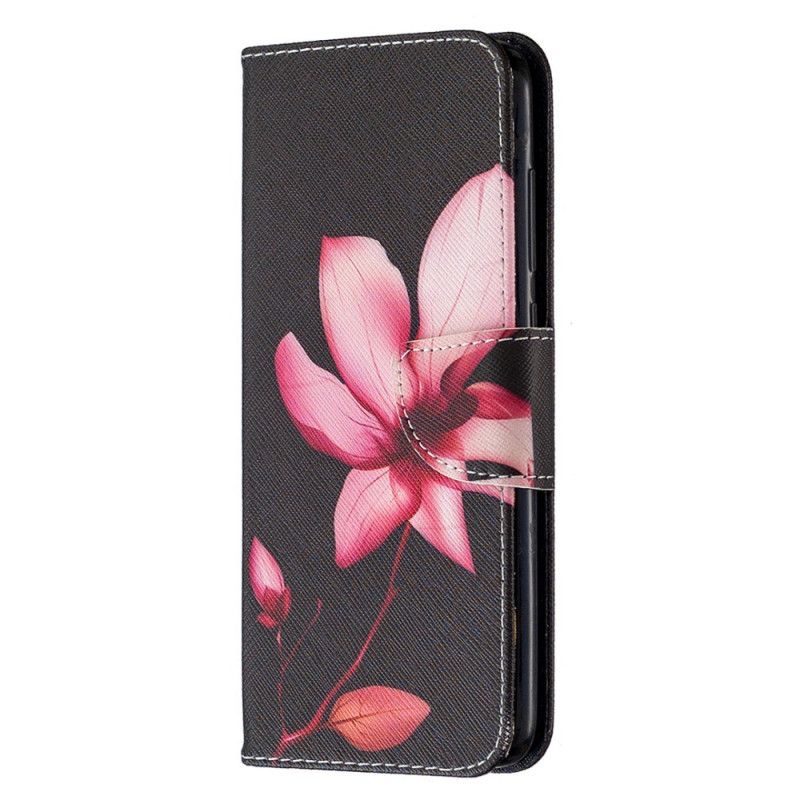 Folio Deksel Xiaomi Redmi Note 9 Rosa Blomst