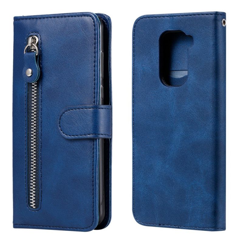 Folio Deksel Xiaomi Redmi Note 9 Svart Vintagepung Anti-fall