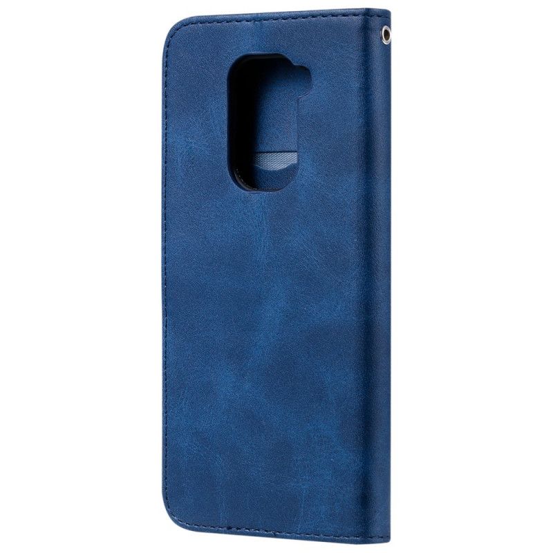 Folio Deksel Xiaomi Redmi Note 9 Svart Vintagepung Anti-fall