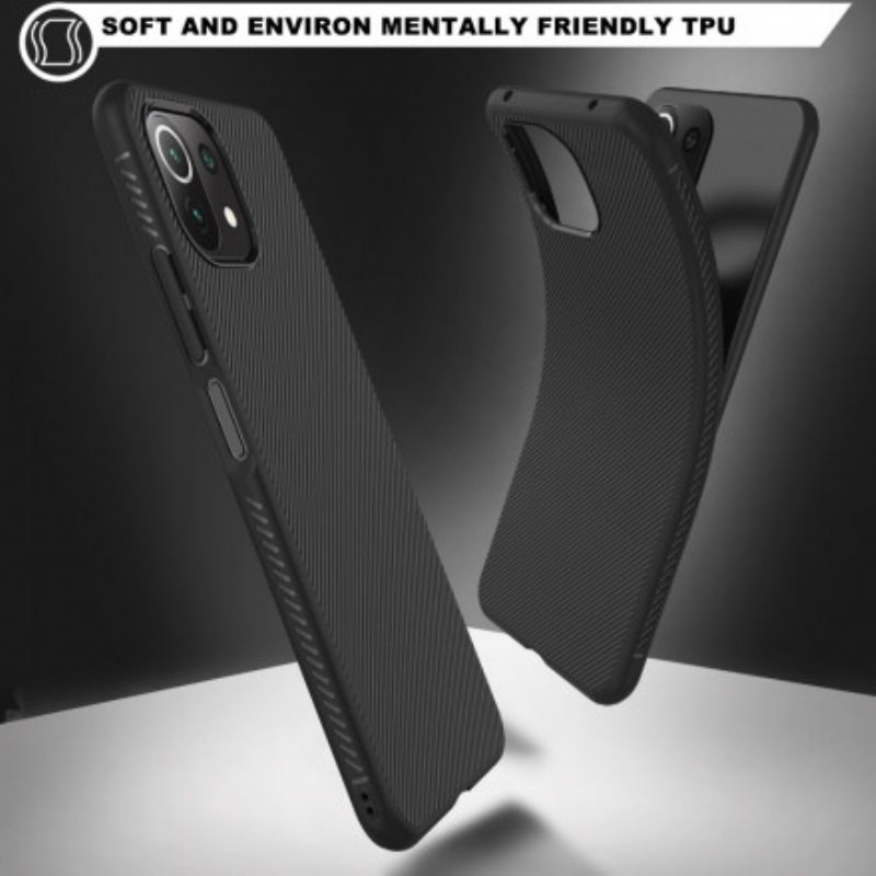 Deksel Xiaomi Mi 11 Lite 5g Ne / Mi 11 Lite 4g / 5g Jazz Series Twill Beskyttelse Deksel