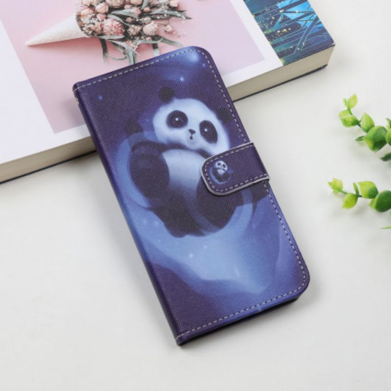 Folio Deksel Xiaomi Mi 11 Lite 5g Ne / Mi 11 Lite 4g / 5g Panda Space Beskyttelse Deksel