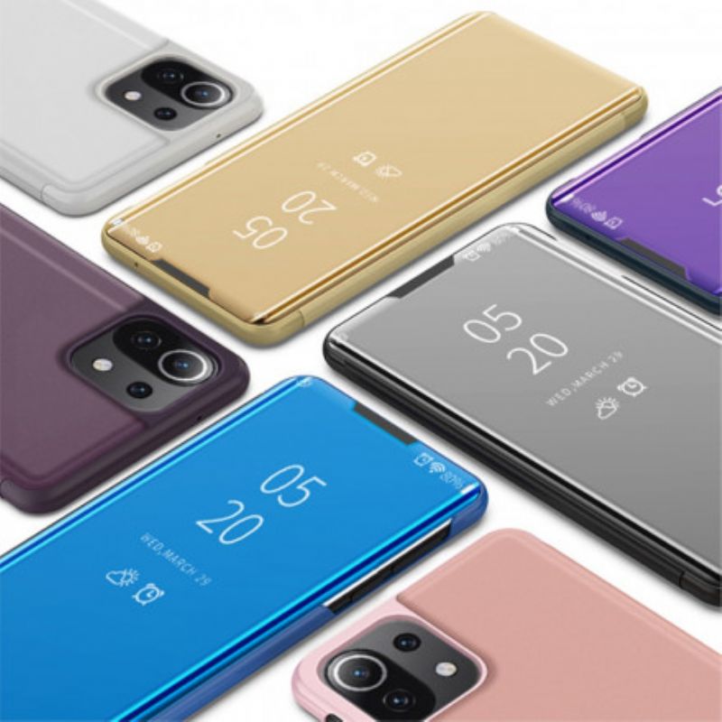 Folio Deksel Xiaomi Mi 11 Lite 5g Ne / Mi 11 Lite 4g / 5g Speil