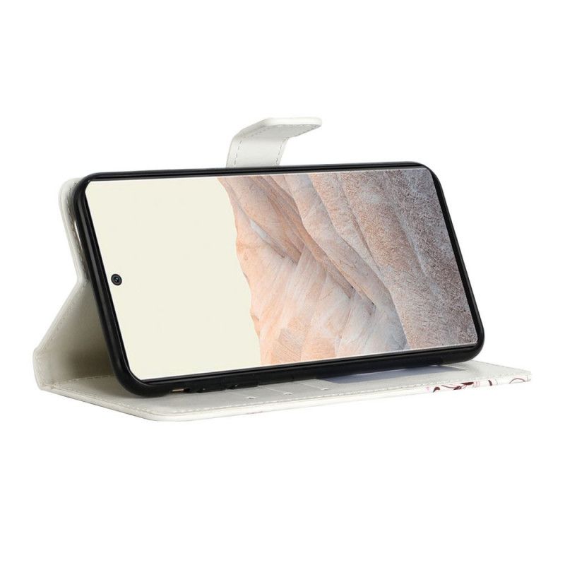 Folio Deksel Google Pixel 6 Pro Elegant Blonde Beskyttelse Deksel