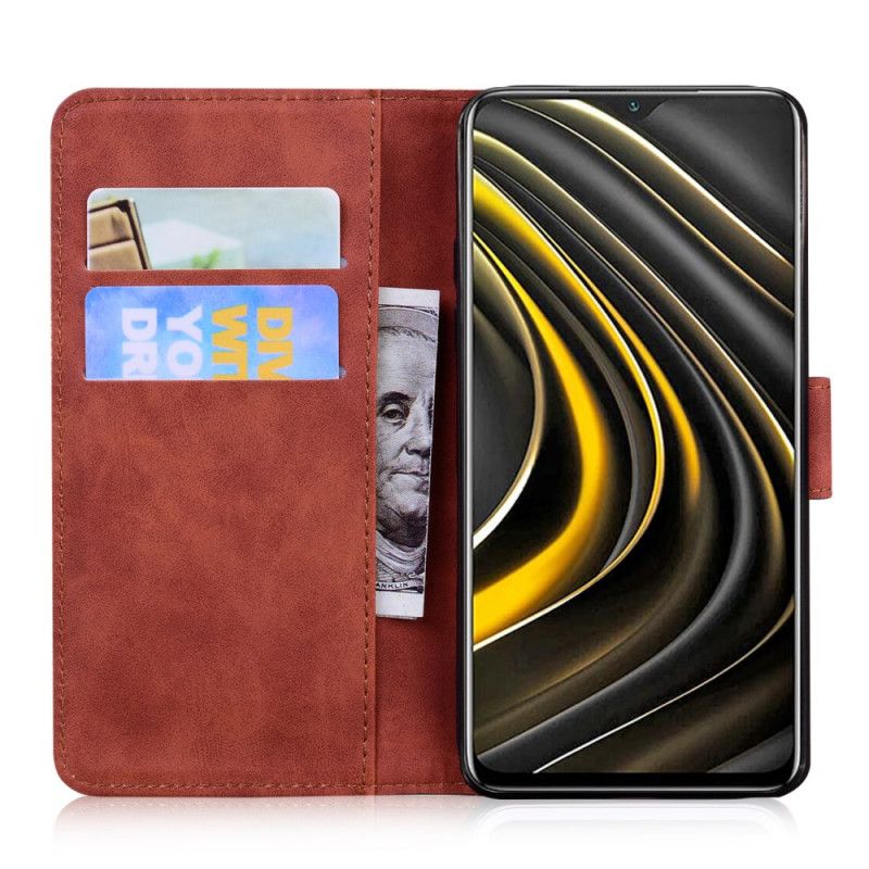 Lærdeksel Folio Deksel Google Pixel 6 Pro Mobildeksel Skin-touch Butterfly