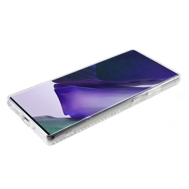 Deksel for Samsung Galaxy Note 20 Ultra Skisserer Rhinestones Og Sommerfugler