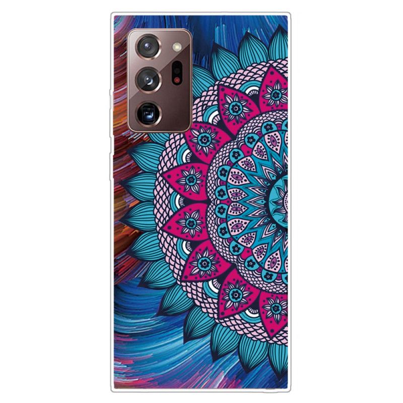 Deksel Samsung Galaxy Note 20 Ultra Fargerik Mandala Beskyttelse