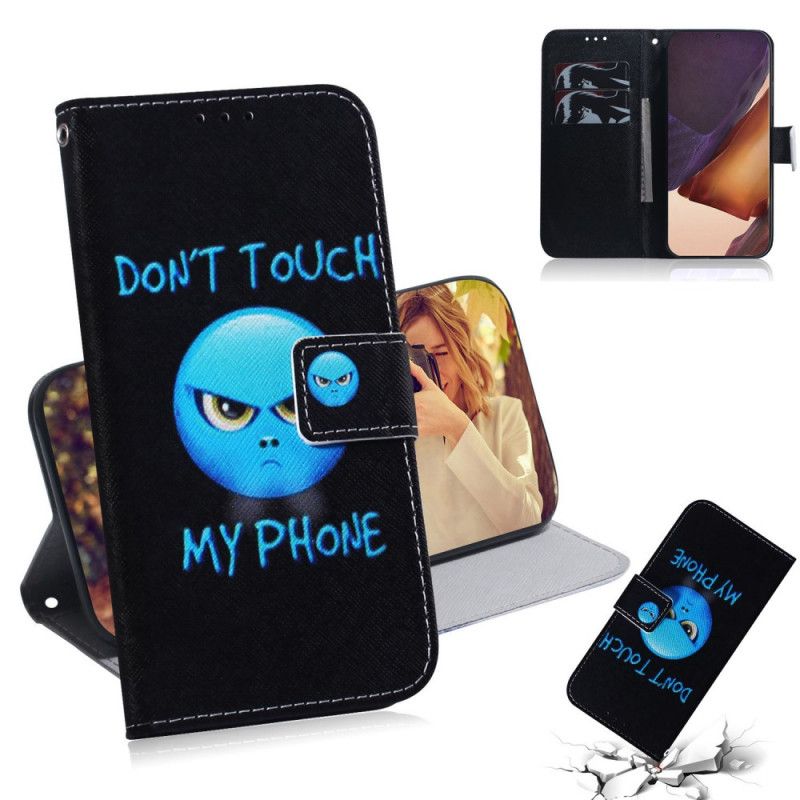 Folio Deksel for Samsung Galaxy Note 20 Ultra Emoji-Telefon