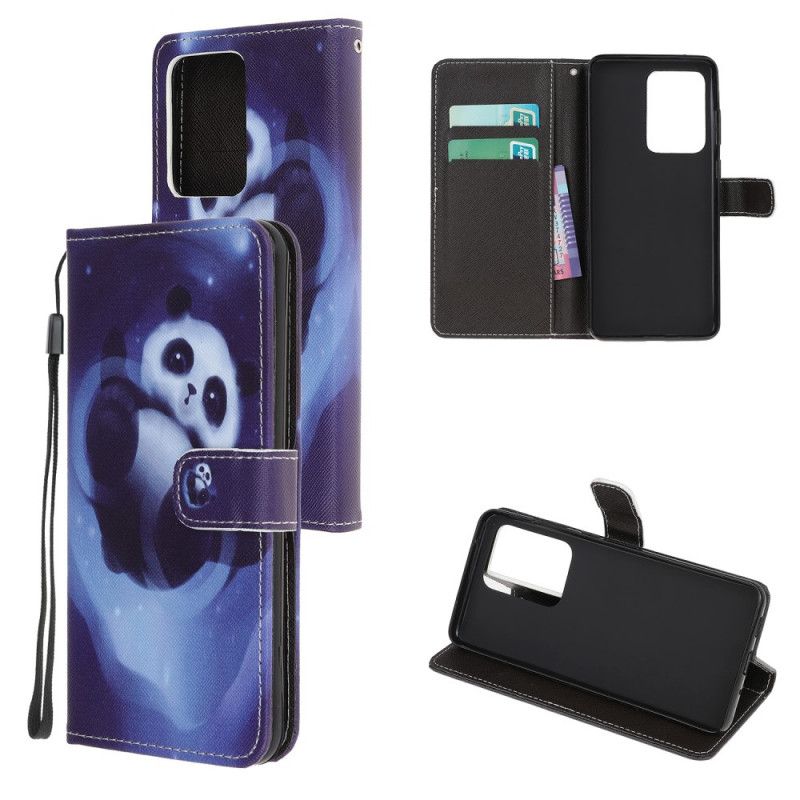 Folio Deksel for Samsung Galaxy Note 20 Ultra Pandarom Med Tanga