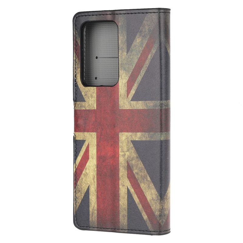 Folio Deksel Samsung Galaxy Note 20 Ultra England Flagg Beskyttelse