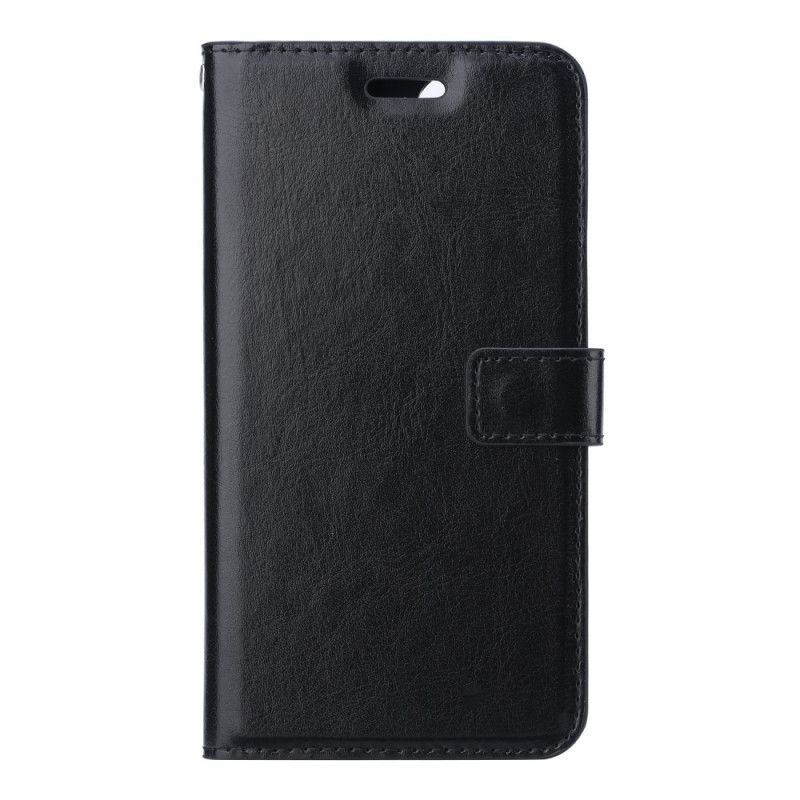 Folio Deksel Samsung Galaxy Note 20 Ultra Svart Blank Skinneffekt