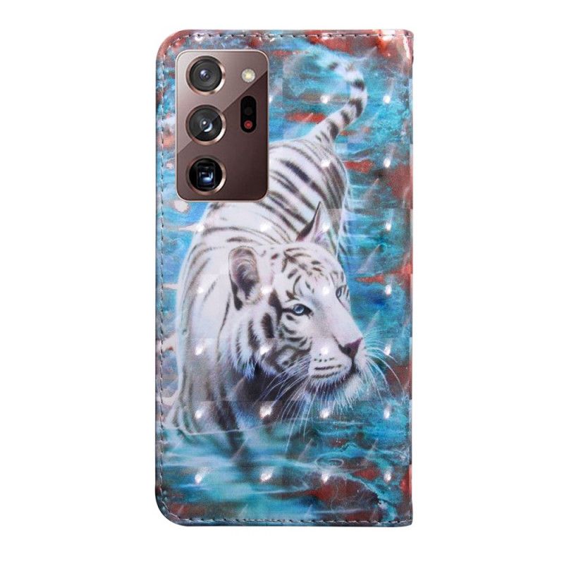 Folio Deksel Samsung Galaxy Note 20 Ultra Tiger I Vannet