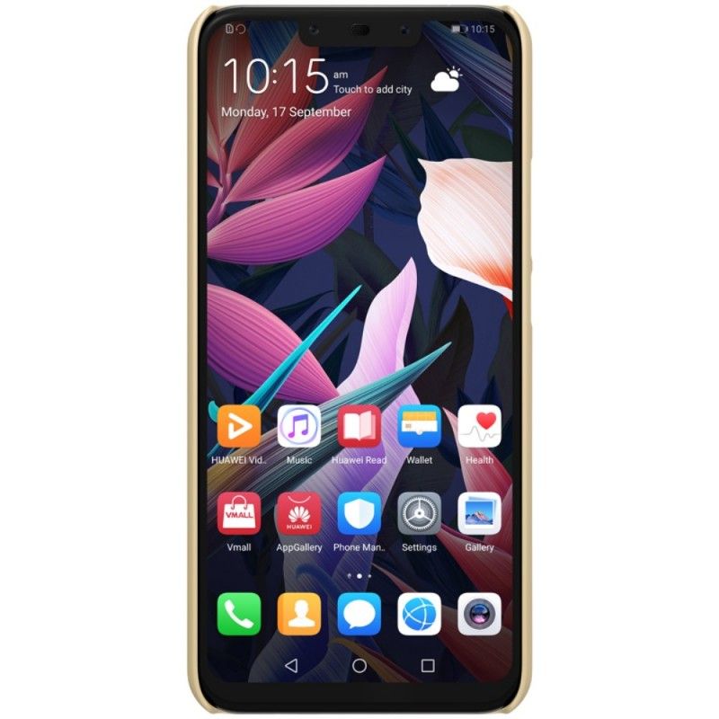 Deksel for Huawei Mate 20 Lite Golden Stiv Frostet Nillkin