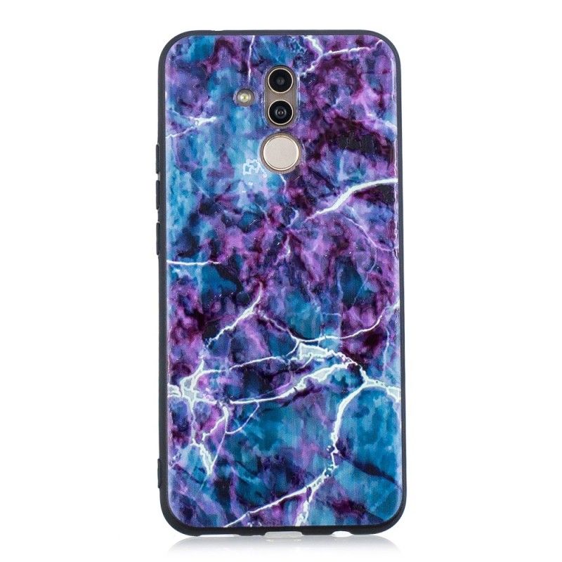 Deksel Huawei Mate 20 Lite Lilla Marmor